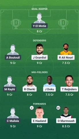 RM vs HLL Dream11 Team