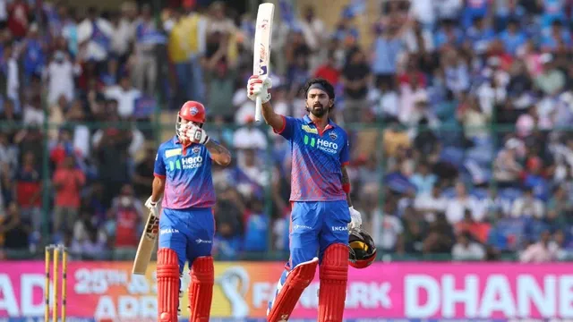 KL Rahul holds record score for Delhi Capitals