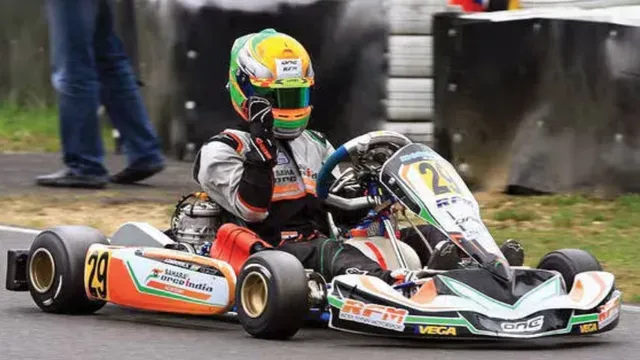 Jehan Daruvala in 2022 Karting