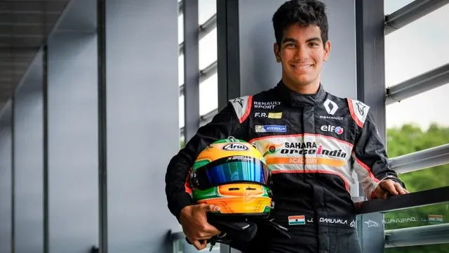Jehan Daruvala driving for Formula Renault in 2015