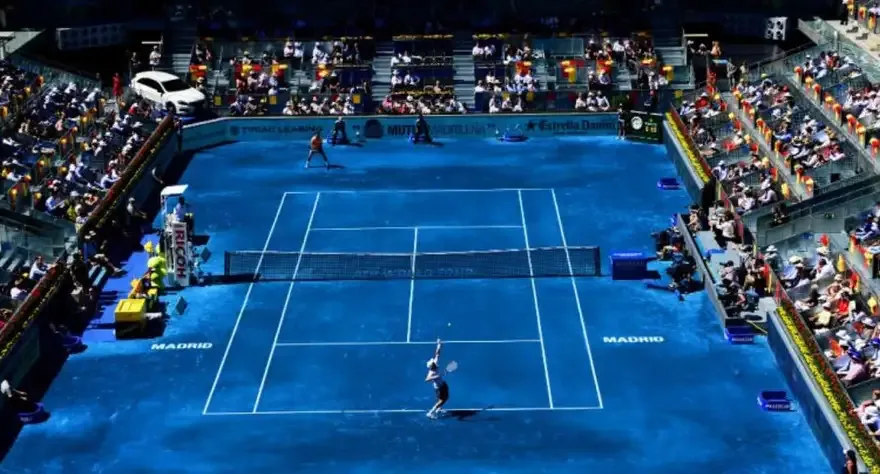 Recalling the Blue clay court at Madrid Masters 2012