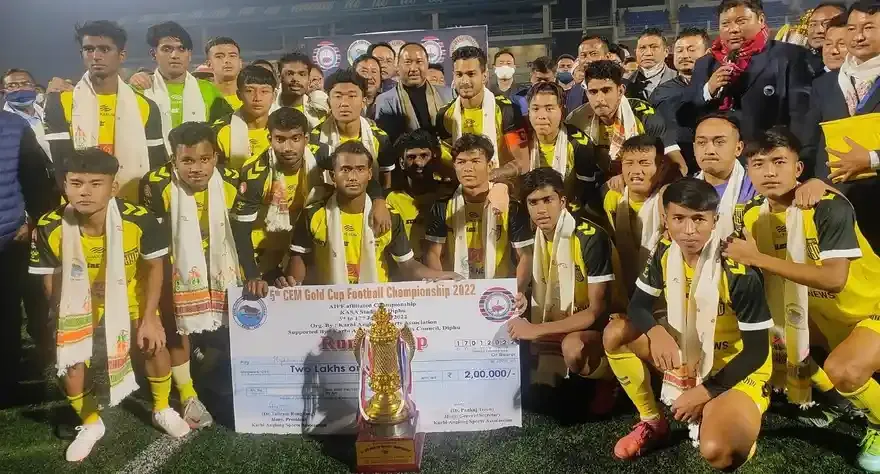 Hyderabad FC B finish runners up in CEM Gold Cup 2022
