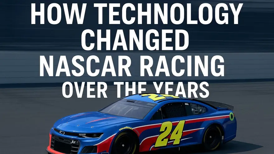 How Technology Changed NASCAR Racing Over the Years?