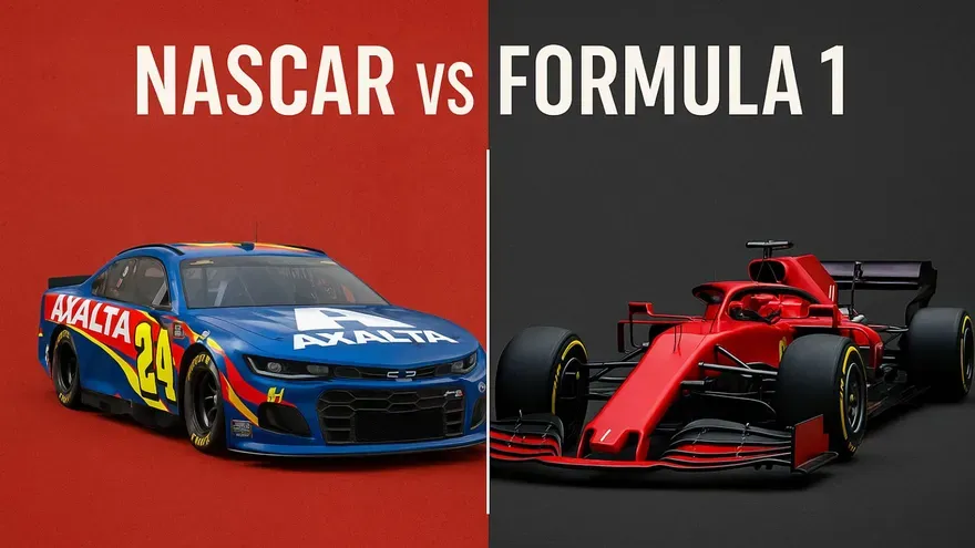 NASCAR vs Formula 1: Key Differences in Car Design, Technology & Racing Philosophy