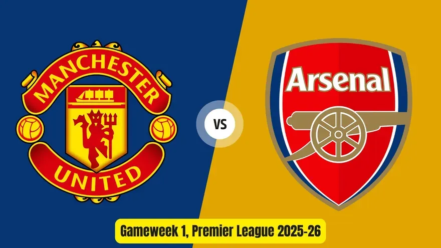 Manchester United vs Arsenal: MUN vs ARS Dream11 Prediction and Fantasy Football Tips for Premier League 2025/26 - 17 August 2025