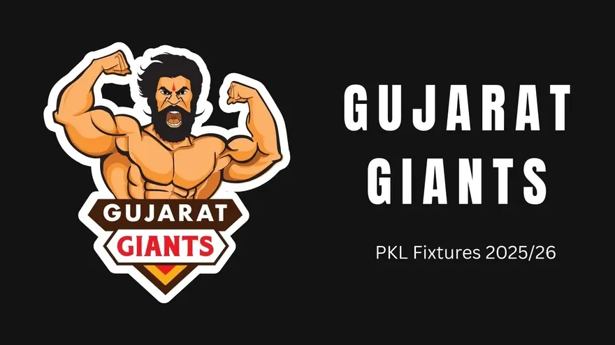 Gujarat Giants PKL 2025 Schedule: Complete Fixtures, Dates & Venues