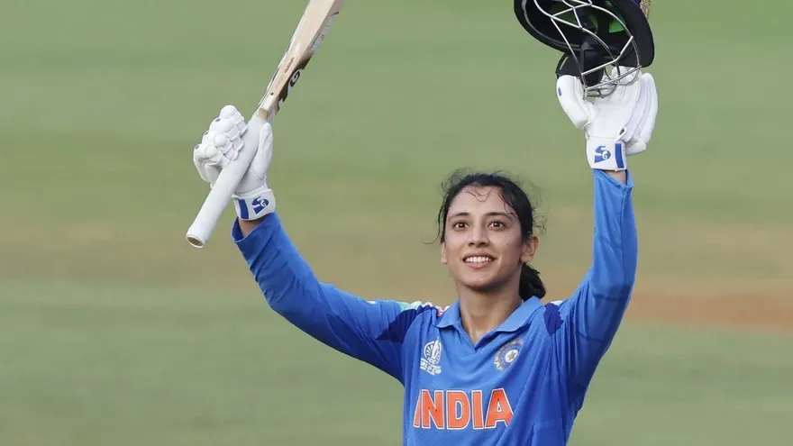 Smriti Mandhana Smashes Fastest Indian Century in Women’s World Cup 2025, Equals Meg Lanning’s Record
