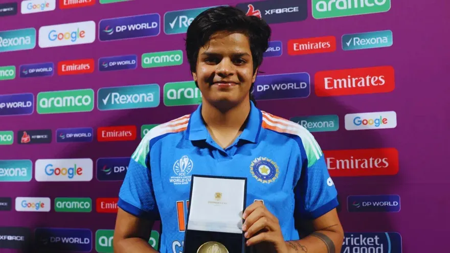 Shafali Verma - Player of the Match in ICC Women's Cricket World Cup 2025 Final