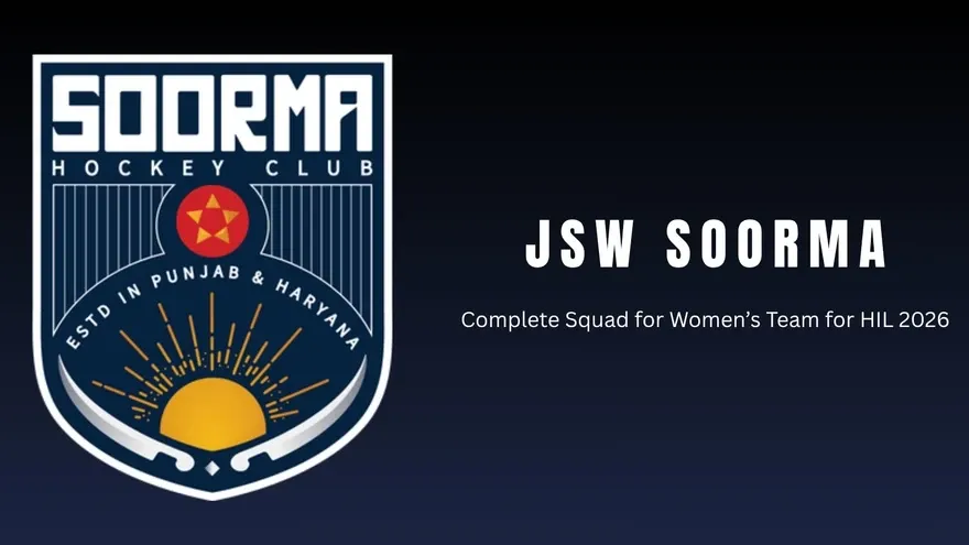 Women's Hockey India League 2026 (HIL 2026): JSW Soorma (Women's) Complete Squad