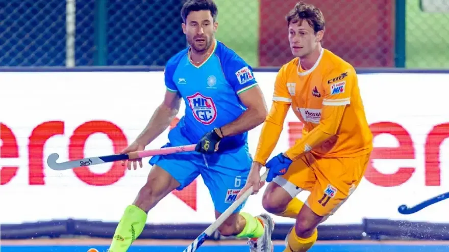 Men’s HIL 2025/26: HIL GC vs Tamil Nadu Dragons: Kane Russell Hat-trick Seals 4–2 Win