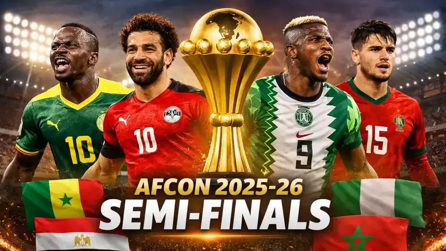 AFCON 2025-26 Semifinals: Previews, Predictions and Full schedule
