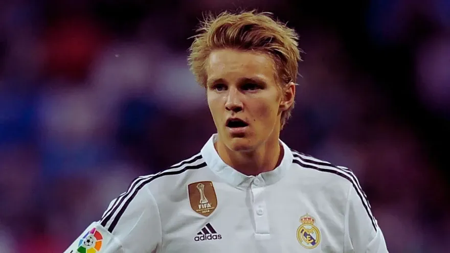 When Arsenal captain Martin Odegaard played for Real Madrid 