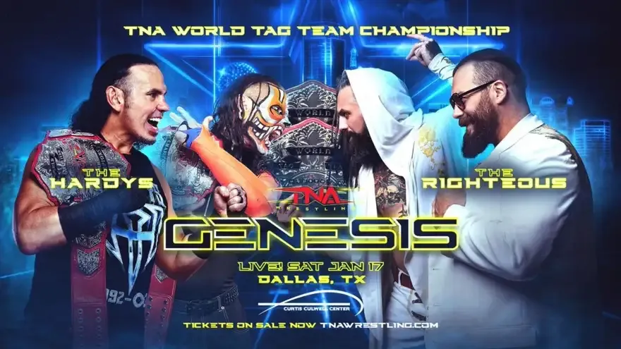 TNA Genesis 2026 Predictions: Match Card, Title Matches & Expected Winners
