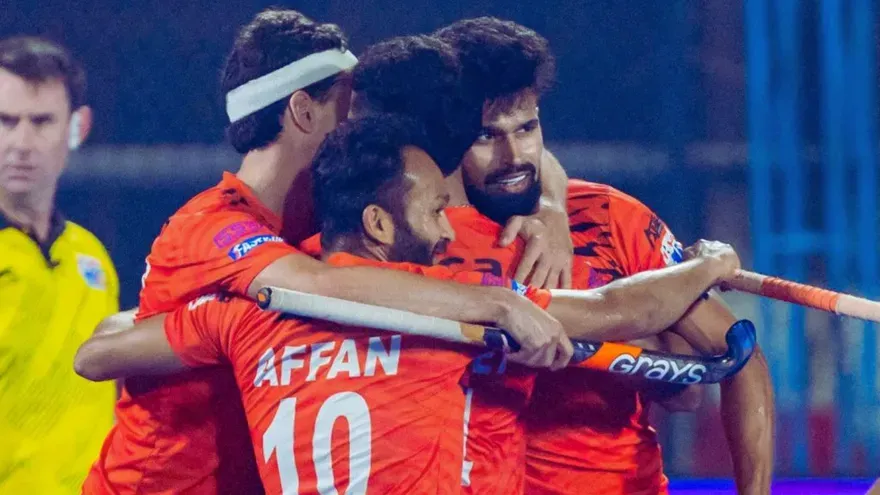 Men’s HIL 2025/26: Shrachi Bengal Tigers Stun SG Pipers 3–2 After Late Comeback