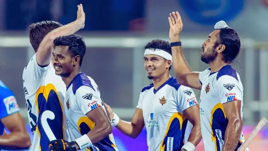 Hyderabad Toofans Climb to Third After 3–2 Win Over HIL Governing Council | Men’s HIL 2025/26