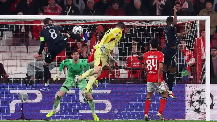 Who is Anatoliy Trubin? Benfica Goalkeeper scores dramatic goal against Real Madrid in the Champions League to help his side win 4-2