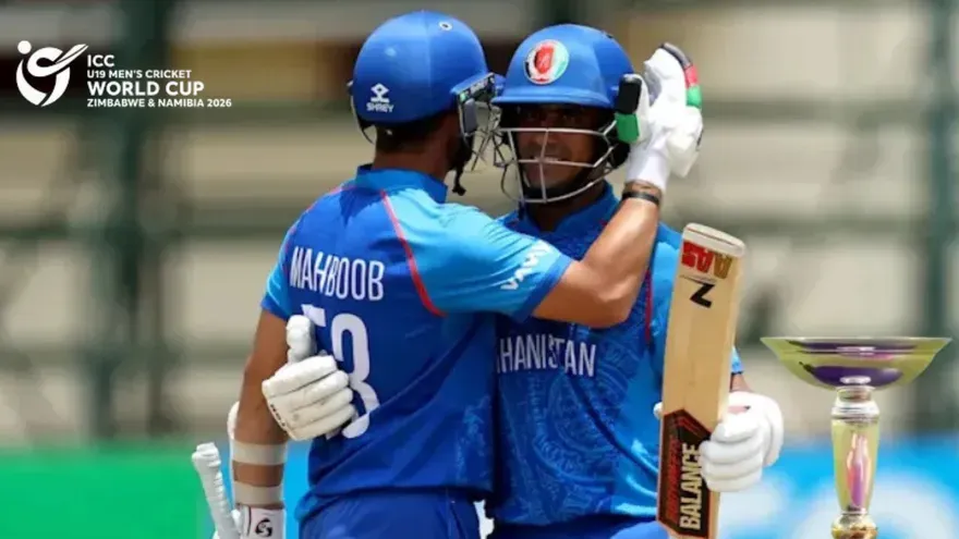 Afghanistan U19 Qualify for ICC U19 Cricket World Cup 2026 Semi-Finals After Big Win vs Ireland