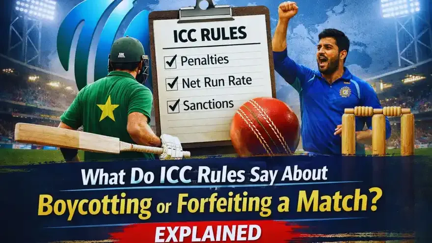 What Do ICC Rules Say About Boycotting or Forfeiting a Match? Explained