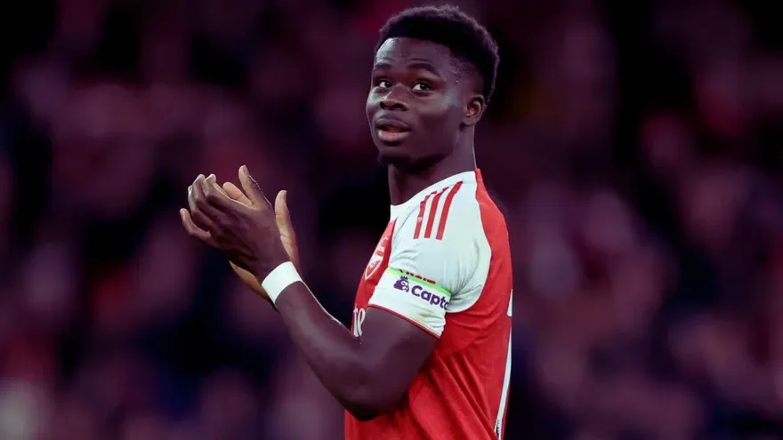 Bukayo Saka Signs New 5-Year Arsenal Contract Worth Over £300,000-A-Week