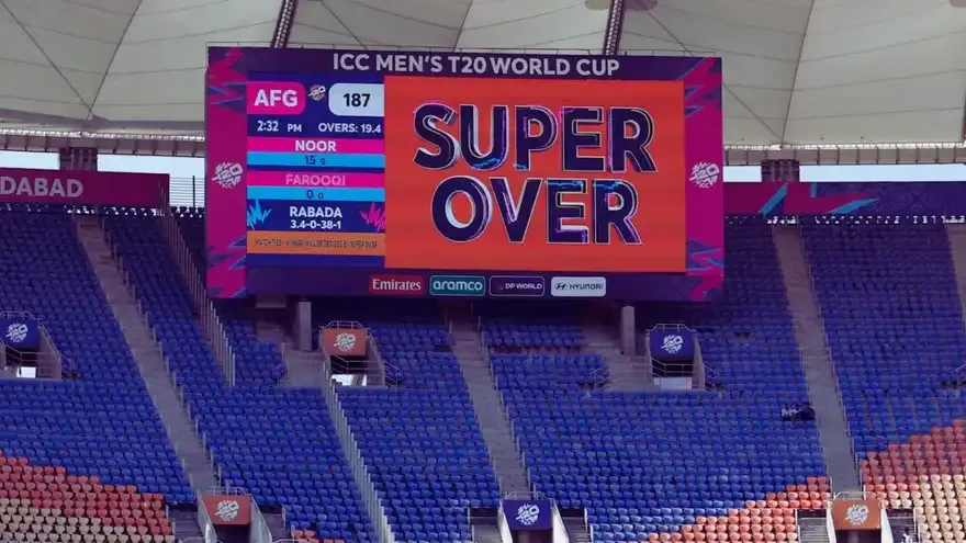 All Super Over Matches in T20 World Cup History