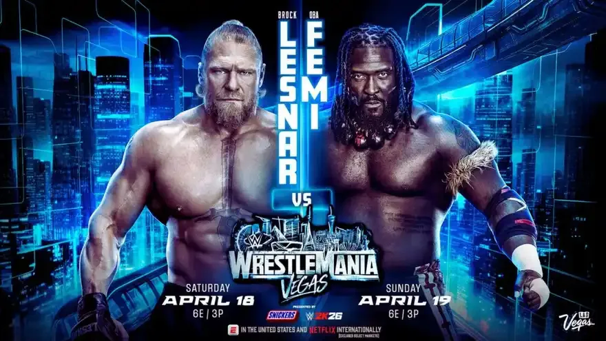 WrestleMania 42 Just Became Must-See: Brock Lesnar vs Oba Femi Set After Explosive RAW Segment