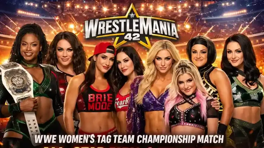 WWE WrestleMania 42 Women’s Tag Team Championship Match: All-Star Fatal 4-Way Preview
