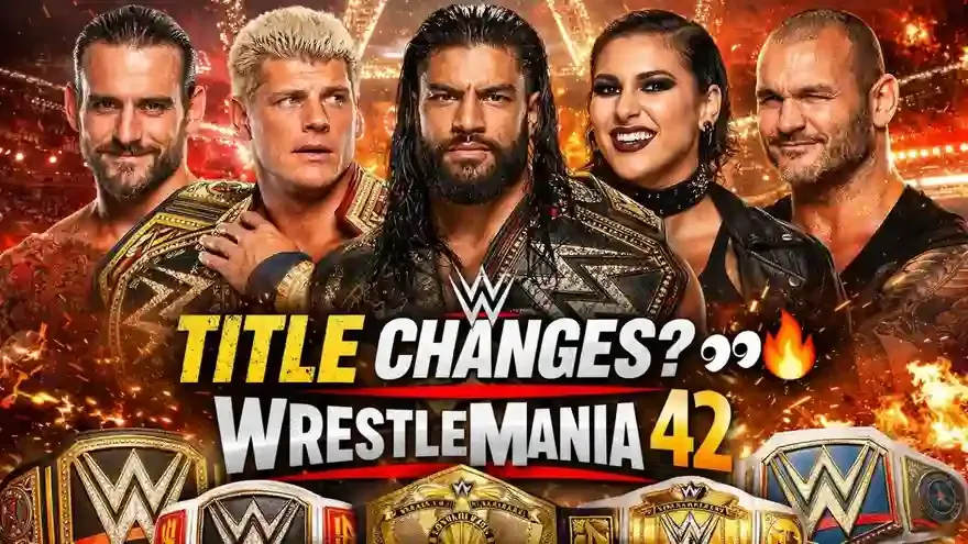 5 WWE Titles That Could Change Hands at WrestleMania 42 (Predictions)