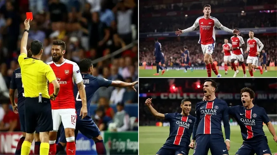 Arsenal vs PSG: All Meetings in the UEFA Champions League