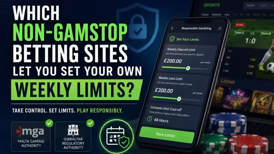Which Non-GamStop Betting Sites Let You Set Your Own Weekly Limits
