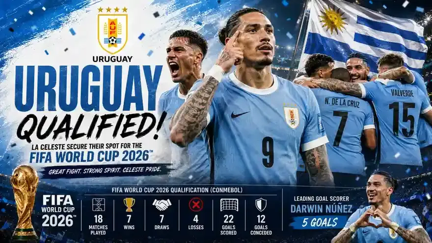 How Uruguay Qualified for FIFA World Cup 2026: Results, Stats and Fixtures