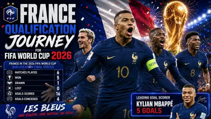 How France Qualified for FIFA World Cup 2026: Results, Stats and Fixtures
