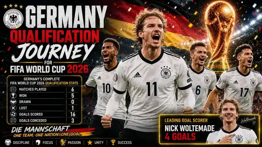 How Germany Qualified for FIFA World Cup 2026: Results, Stats and Fixtures