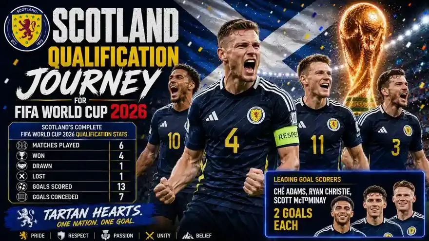 How Scotland Qualified for FIFA World Cup 2026: Results, Stats and Fixtures