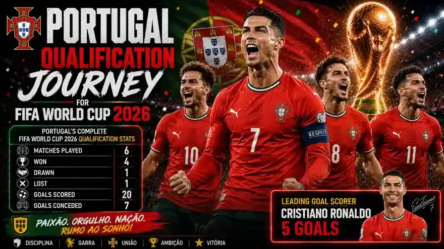 How Portugal Qualified for FIFA World Cup 2026: Results, Stats and Fixtures
