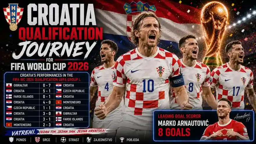 How Croatia Qualified for FIFA World Cup 2026: Results, Stats and Fixtures