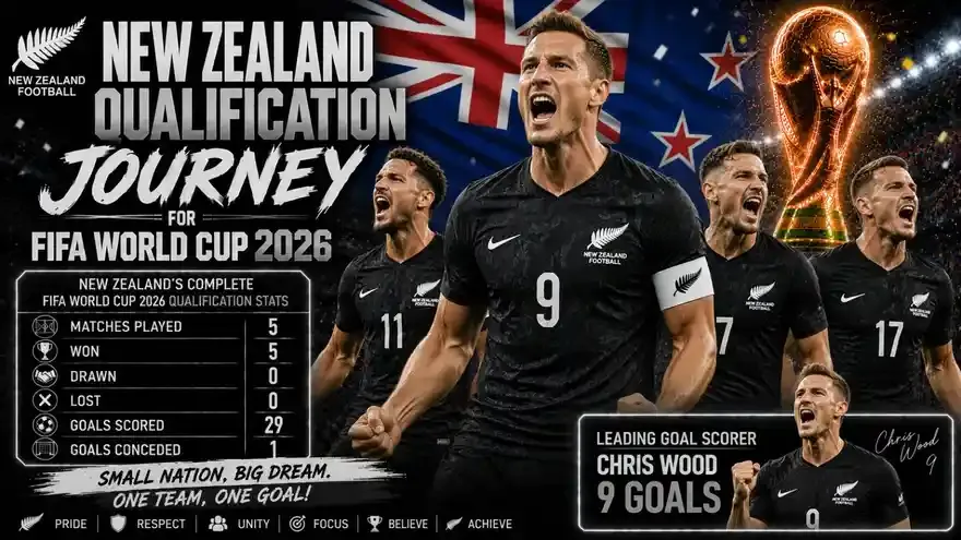 How New Zealand Qualified for FIFA World Cup 2026: Results, Stats and Fixtures