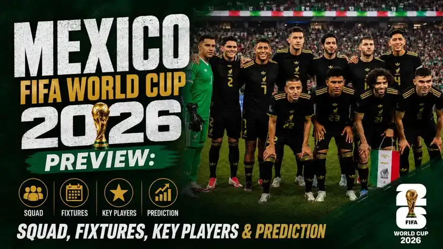 Mexico FIFA World Cup 2026 Preview: Full Squad, Group A Fixtures, Key Players and Tournament Prediction