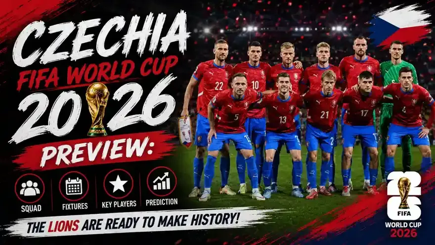 Czech Republic FIFA World Cup 2026 Preview: Full Squad, Group A Fixtures, Key Players and Tournament Prediction