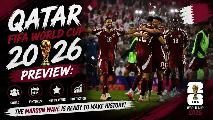 Qatar FIFA World Cup 2026 Preview: Squad, Fixtures, Key Player and Prediction