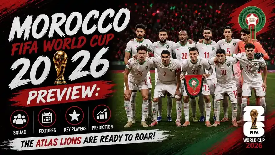 Morocco FIFA World Cup 2026 Preview: Squad, Fixtures, Key Player and Prediction