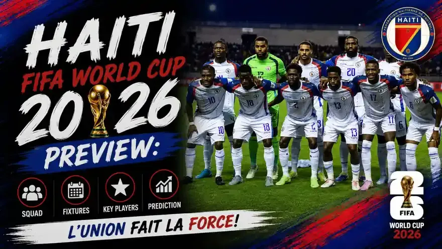 Haiti FIFA World Cup 2026 Preview: Squad, Fixtures, Key Player and Prediction