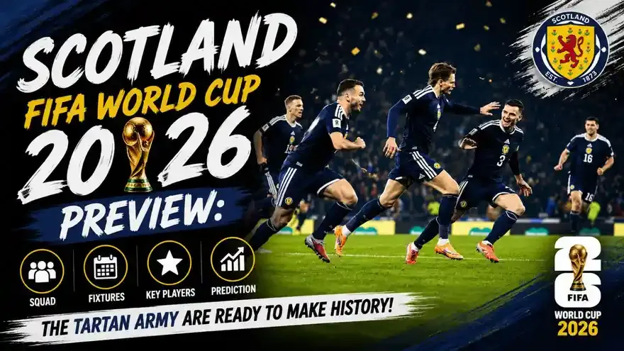 Scotland FIFA World Cup 2026 Preview: Squad, Fixtures, Key Player and Prediction