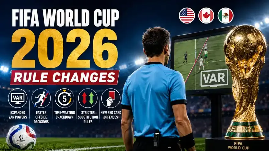 FIFA World Cup 2026 Rule Changes Explained: New VAR Powers, Offside Technology & Laws
