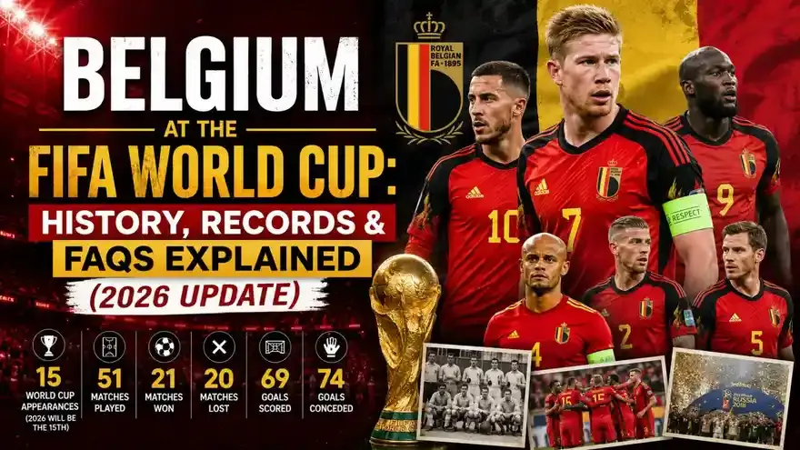 Belgium at the FIFA World Cup: History, Records and FAQs (2026 Update)
