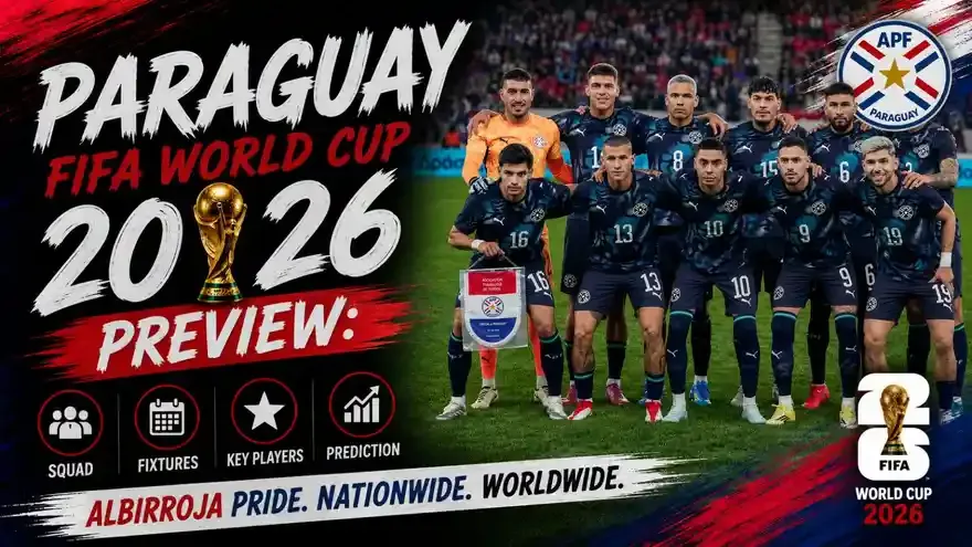 Paraguay FIFA World Cup 2026 Preview: Squad, Fixtures, Lineup and Prediction