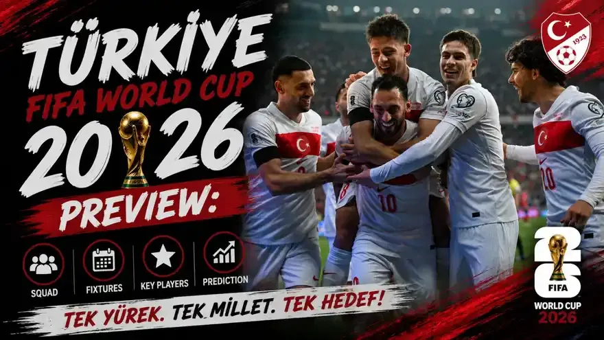 Turkey FIFA World Cup 2026 Preview: Squad, Fixtures, Lineup and Prediction