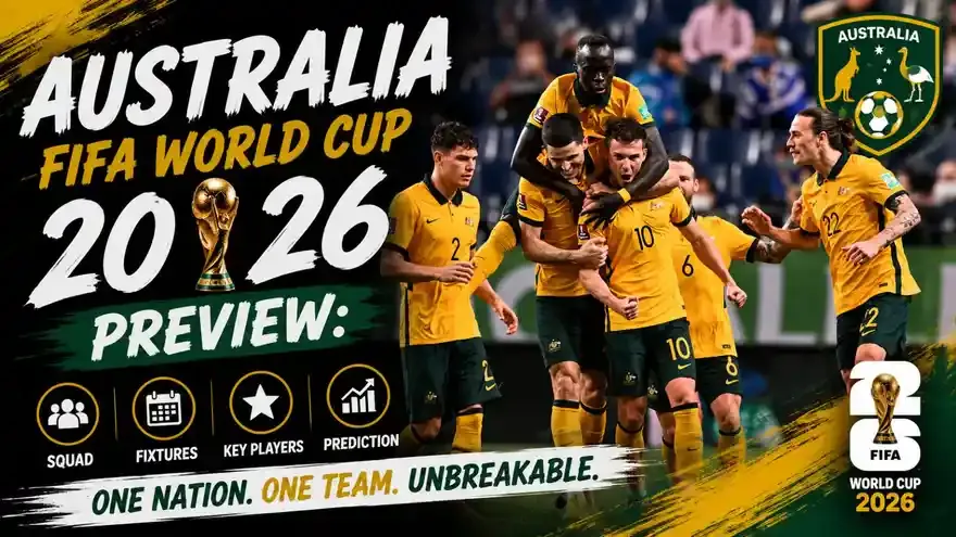 Australia FIFA World Cup 2026 Preview: Squad, Fixtures, Lineup and Prediction