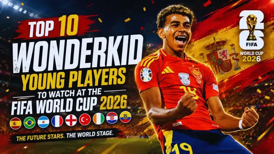 Top 10 Best Wonderkid Young Players to Watch out in the 2026 FIFA World Cup