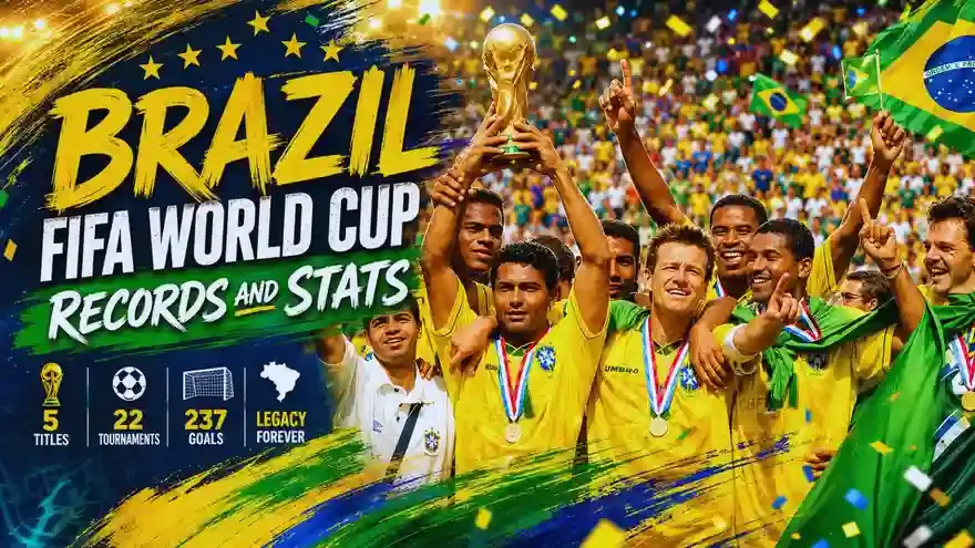 FIFA World Cup 2026: Brazil - World Cup Records and Stats