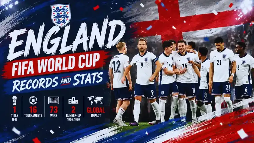 FIFA World Cup 2026: England - World Cup Records and Stats